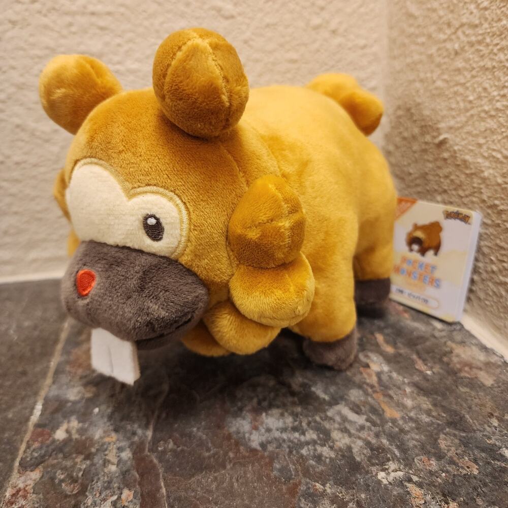 Plush - Bidoof, Pokemon, 7-inch (NEW) - Nintendo - Sanei